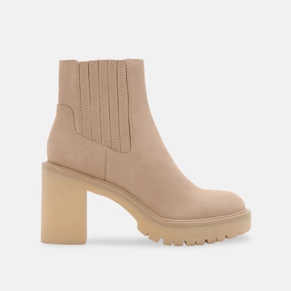 Dolce Vita Shoes - Dolce Vita Dune Suede Caster h2o Booties